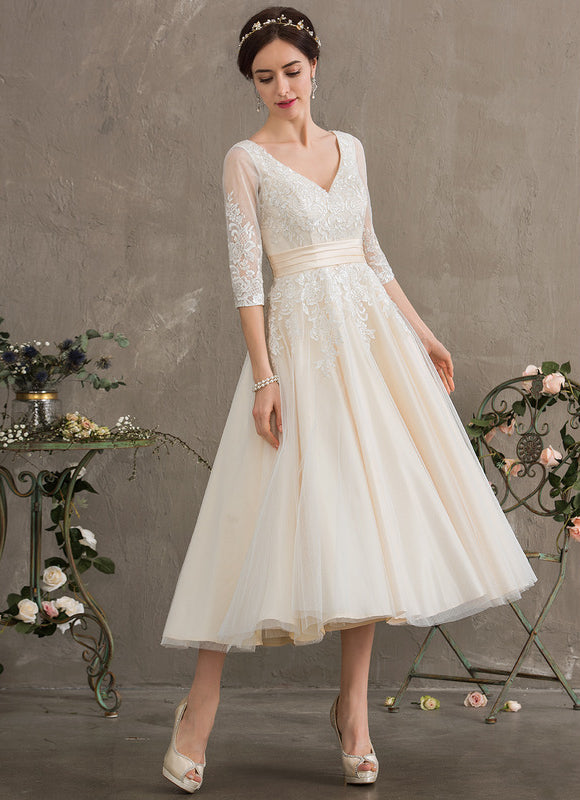 Robe Midi Élégance Crème