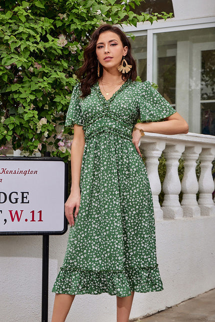 Robe Midi Chic En Polyester - gallery 1