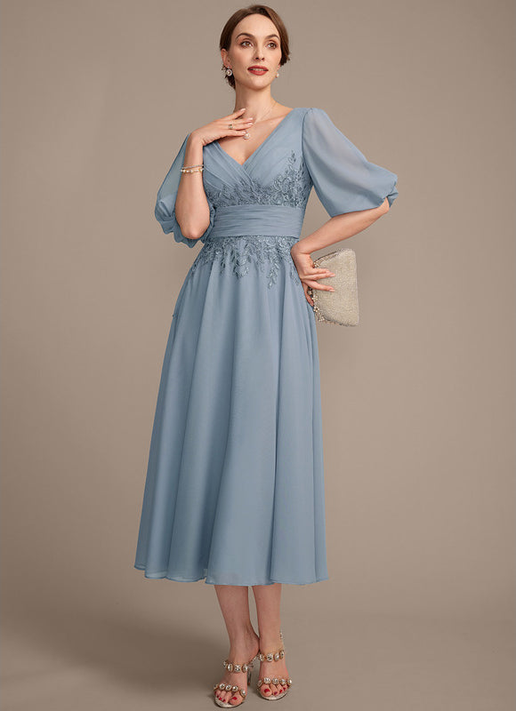 Robe Midi Céleste Douceur - gallery 2