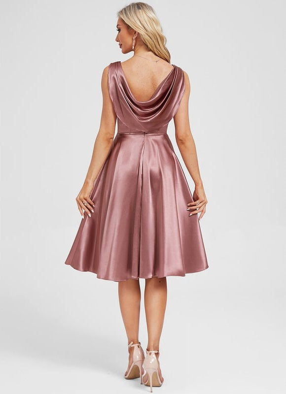 Robe Midi Satin - gallery 6