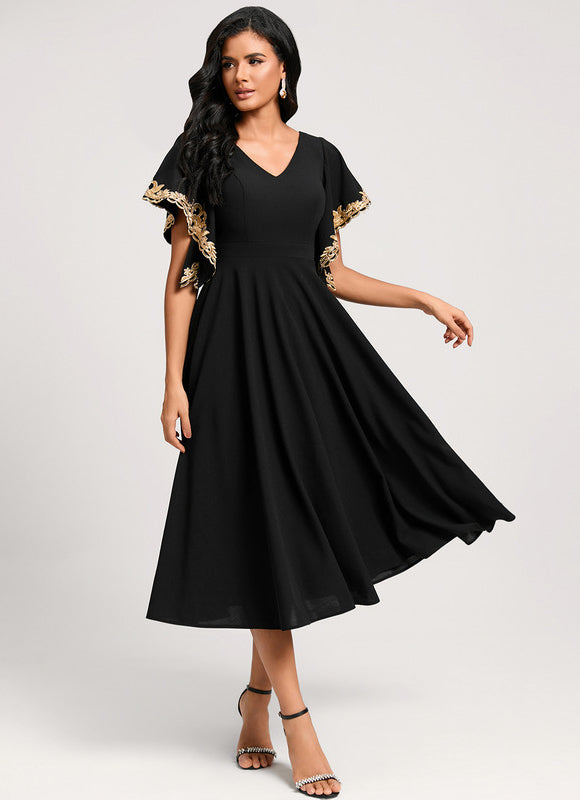 Robe Midi Longue Élégante - gallery 3