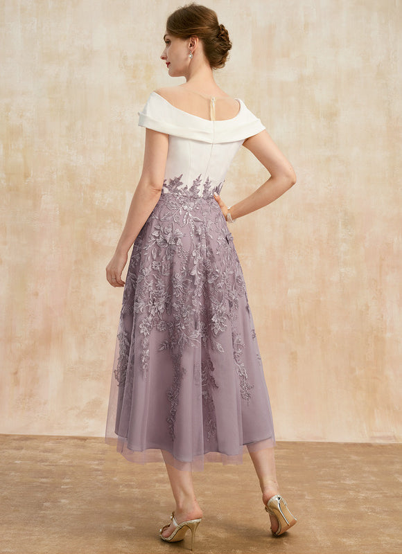 Robe Midi Manche 3 4 - gallery 5