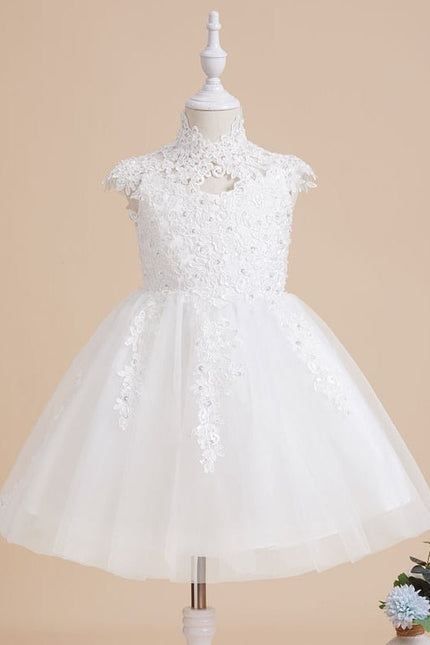 Robe Midi Tulle Perlée