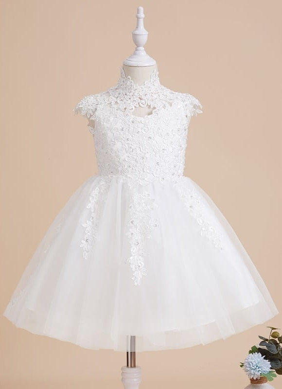 Robe Midi Tulle Perlée
