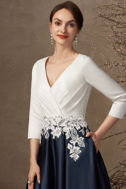 Robe Midi Mère Satinée - gallery 2