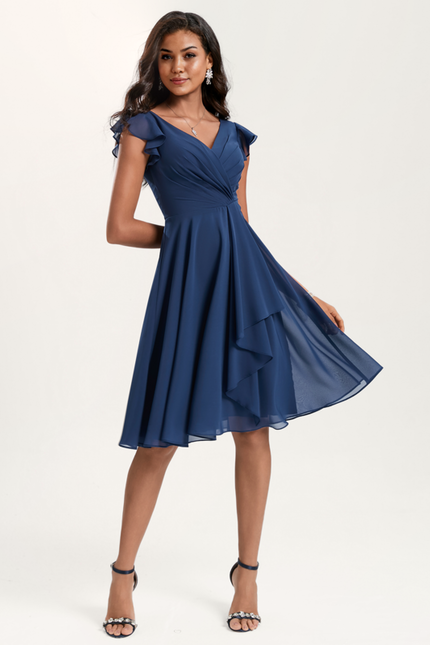 Robe Midi Trapèze Élégante - gallery 2