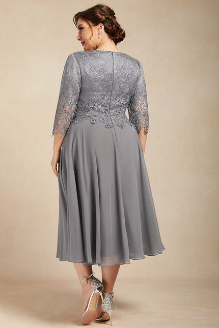 Robe Midi Flottante Lavande - gallery 7