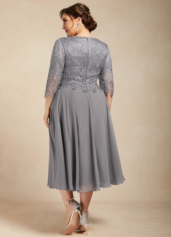 Robe Midi Flottante Lavande - gallery 7