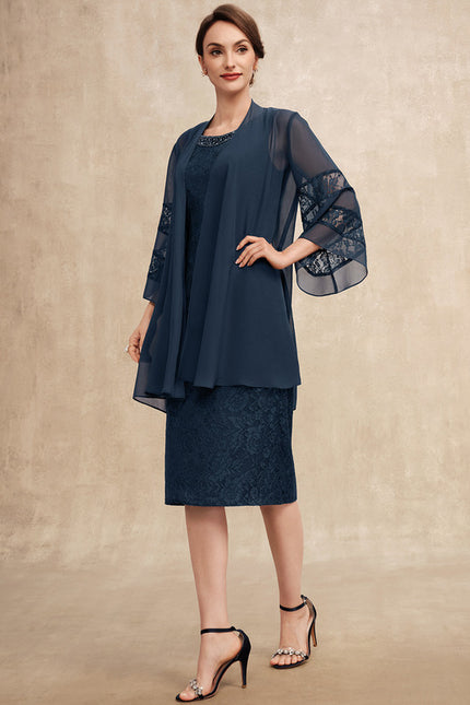 Robe Midi Élégance Évanescente - gallery 2