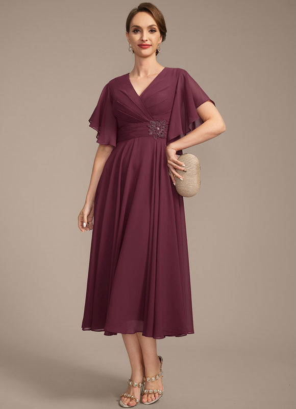 Robe Midi Mère Élégante - gallery 3