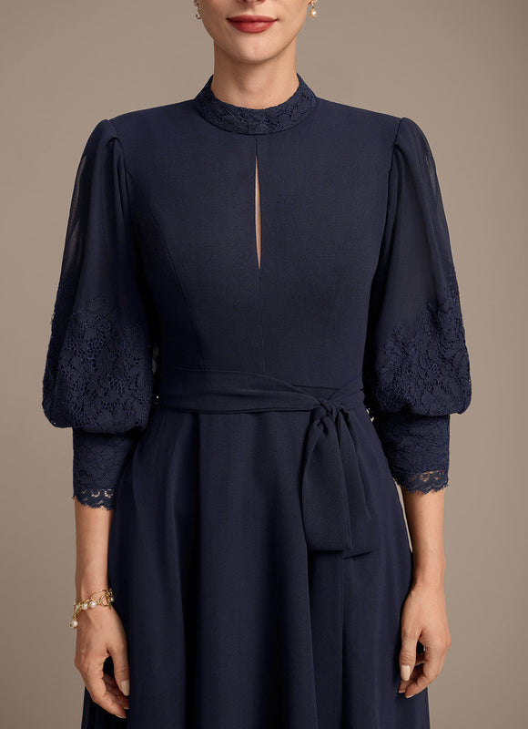 Robe Midi Mousseline Chic - gallery 6