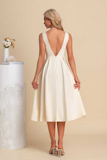 Robe Midi Col Bateau - gallery 2