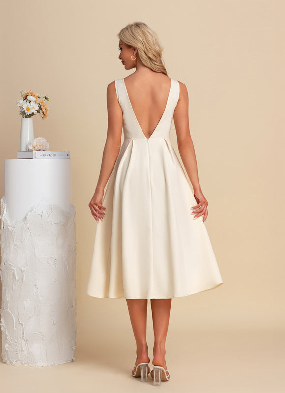 Robe Midi Col Bateau - gallery 2