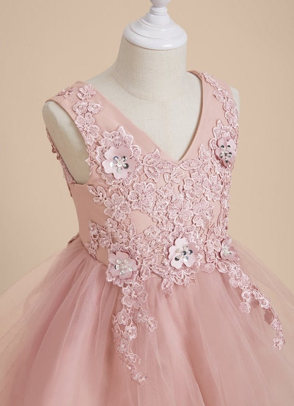 Robe Midi Tulle Fleurie - gallery 7