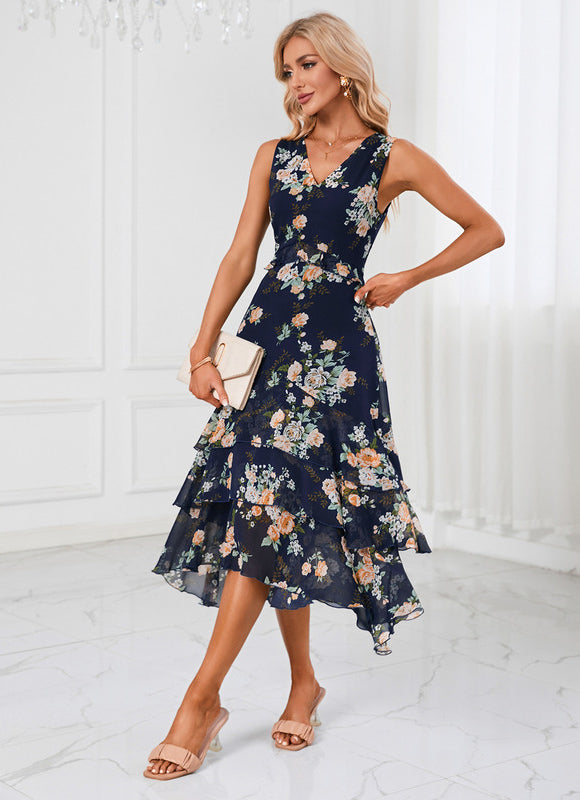 Midi Robe De Cocktail Pour Mariage Chic - gallery 5