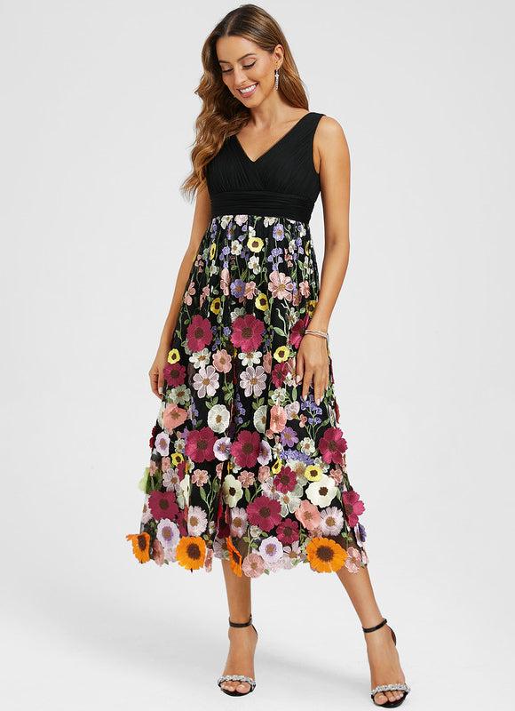 Robe Midi Tulle Bohème - gallery 2