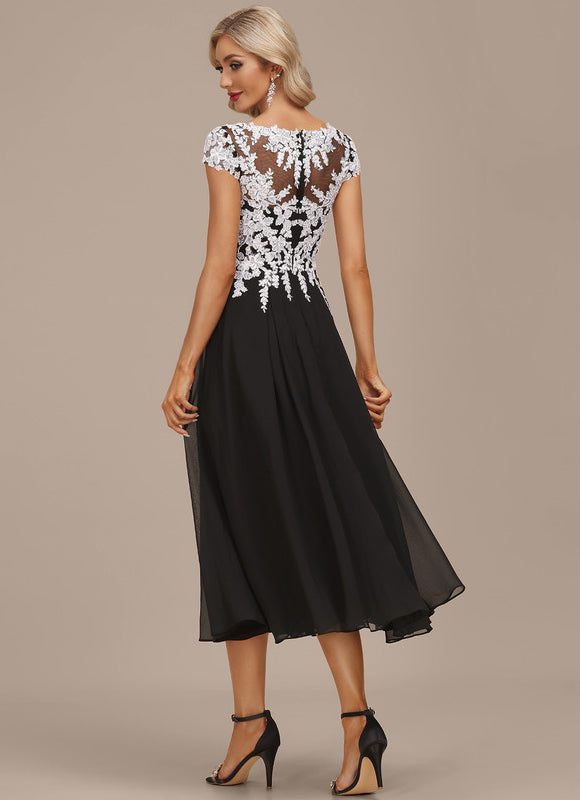 Robe Midi Élégance Nocturne - gallery 4