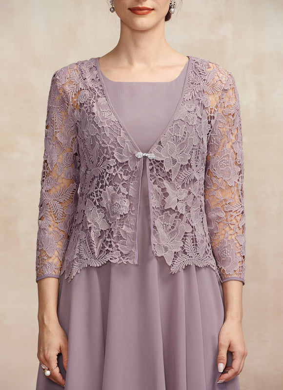 Robe Midi Vêtement Élégant Lavande - gallery 8