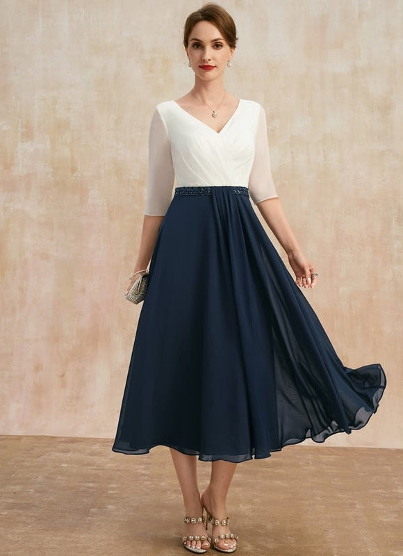 Robe Midi Mère Élégante - gallery 1