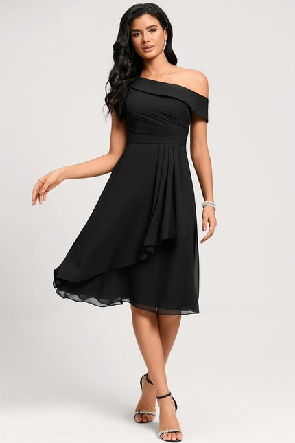 Robe Midi Fluide Asymétrique - gallery 2