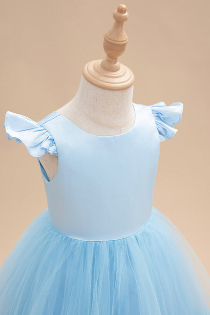 Robe Midi Tulle Bleu Pâle - gallery 4