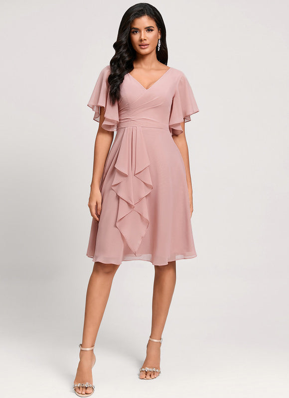 Robe Midi Vert Sauge - gallery 3