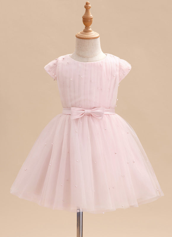 Robe Midi Tulle Poudrée