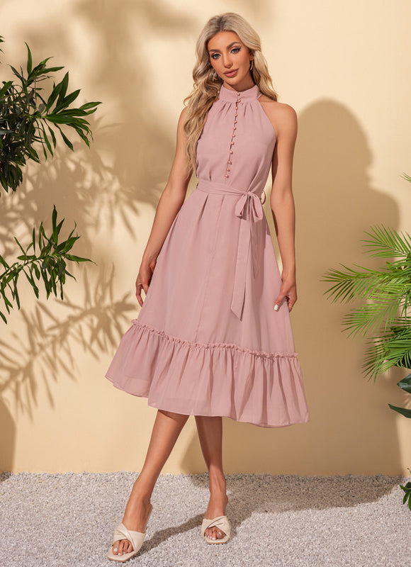 Robe Chasuble Midi - gallery 5