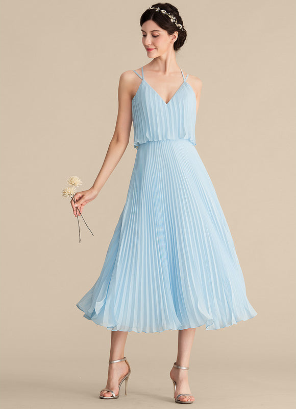 Robe Midi Fluide Grisâtre