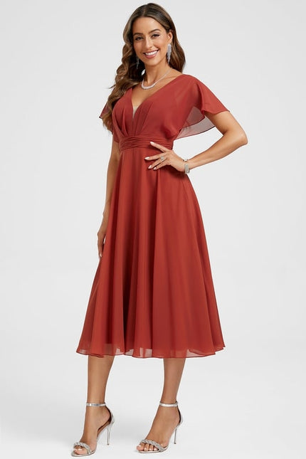 Robe Midi Cache Coeur - gallery 3