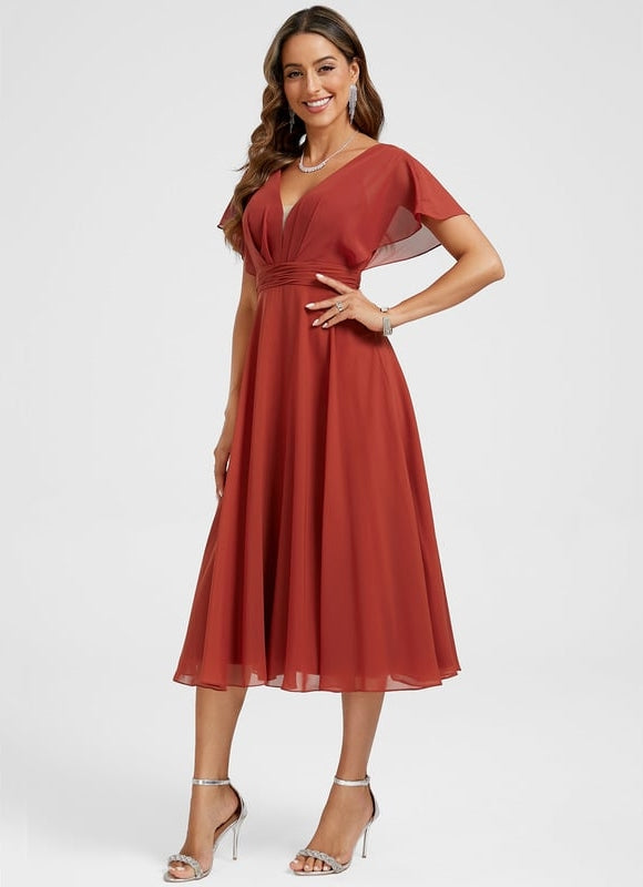 Robe Midi Cache Coeur - gallery 3