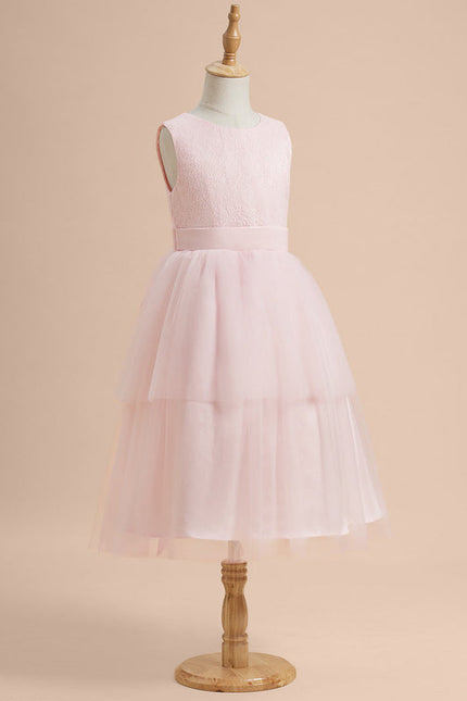 Robe Midi Fille Tulle Pastel - gallery 1