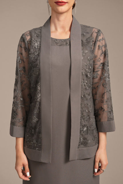 Robe Midi Élégance Nuancée - gallery 9