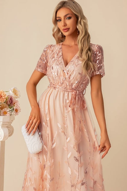 Robe De Soirée Grande Taille Midi - gallery 5