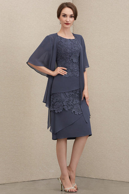 Robe Midi Mère Sophistiquée - gallery 2