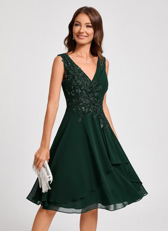 Robe Midi Éclatante Drapée - gallery 6