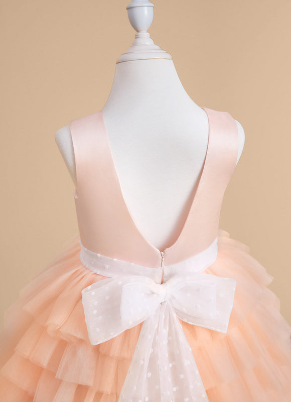 Robe Midi Pêche Douce - gallery 4