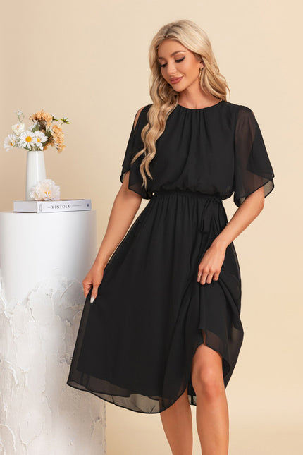 Robe Midi Gaze De Coton - gallery 4