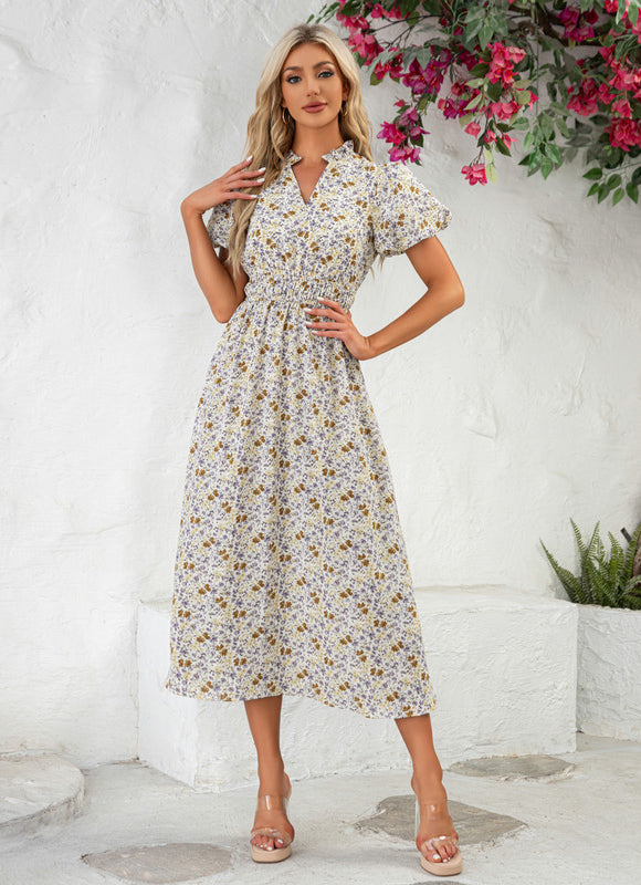 Robe Midi Serenade Florale