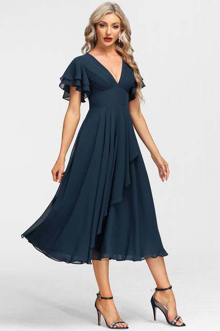 Robe Midi Ombre De Valse - gallery 2