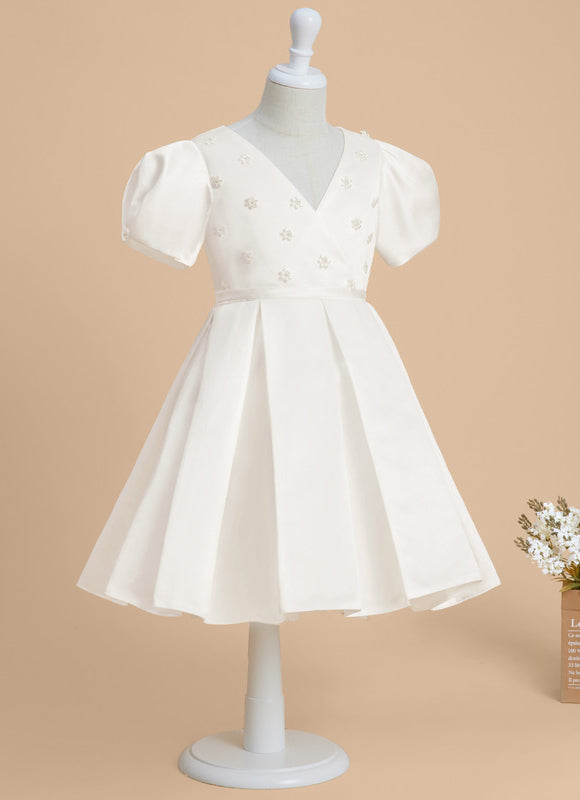 Robe Midi Satinée Cérémonie - gallery 1