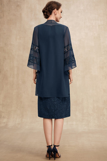Robe Midi Élégance Évanescente - gallery 4