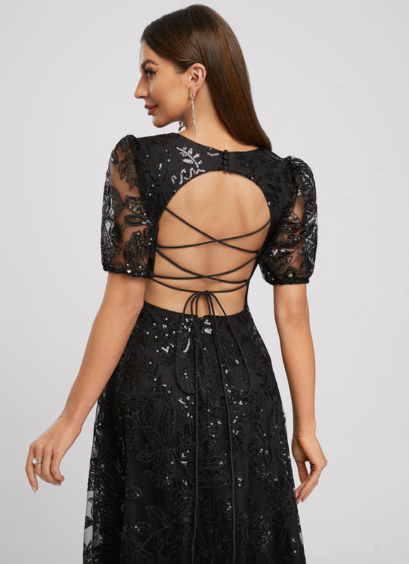 Robe Sequin Midi - gallery 4