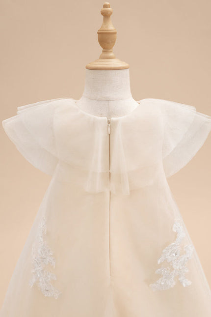 Robe Midi Enfant Tulle Mariage - gallery 6
