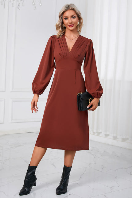 Robe Midi Sienna Élégante - gallery 4