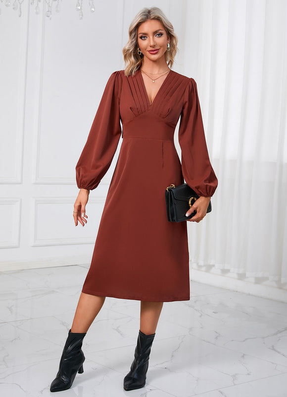 Robe Midi Sienna Élégante - gallery 4