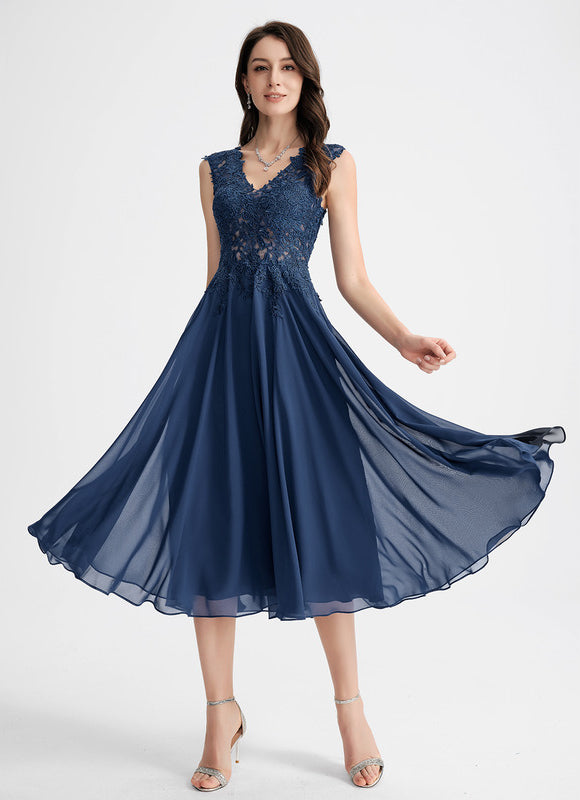 Robe Midi Élégance Nocturne