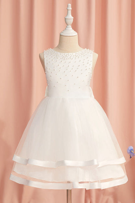 Robe Midi Enfant Satinée - gallery 9