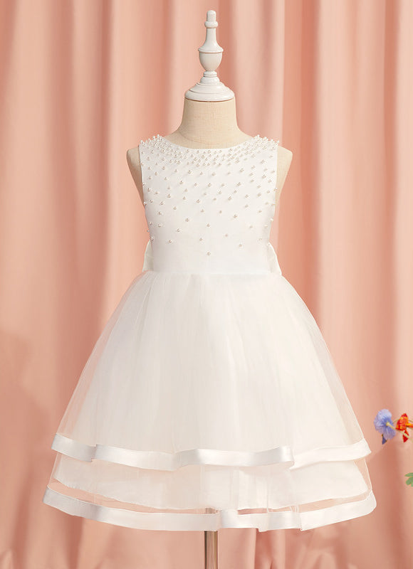 Robe Midi Enfant Satinée - gallery 9
