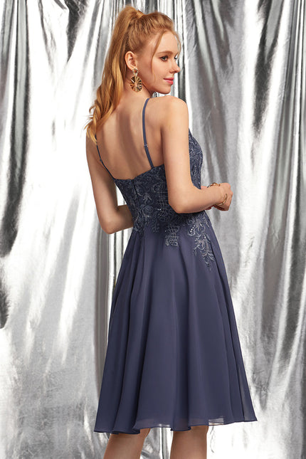 Robe Midi Nuit Marine - gallery 2